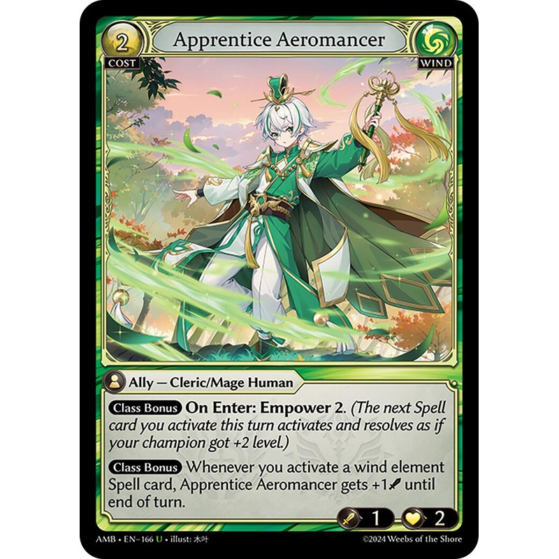 Apprentice Aeromancer (166) [Mortal Ambition]