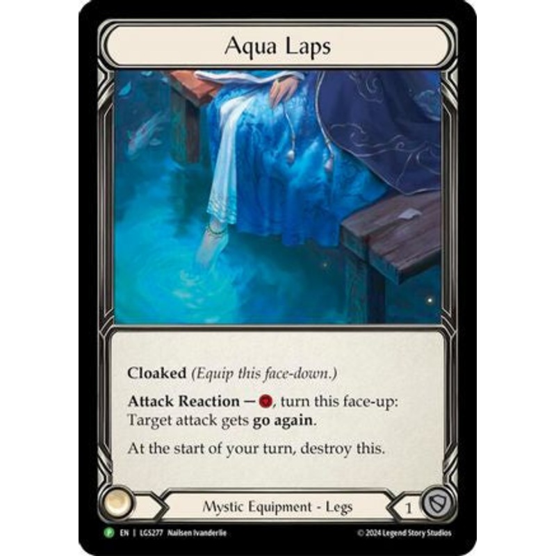 Aqua Laps – LGS277 (LGS277) Rainbow Foil – Flesh and Blood: Promo Cards