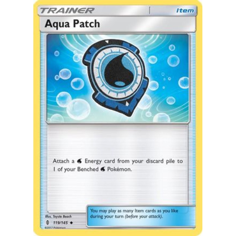 Aqua Patch (119/145) [Sun & Moon: Guardians Rising]
