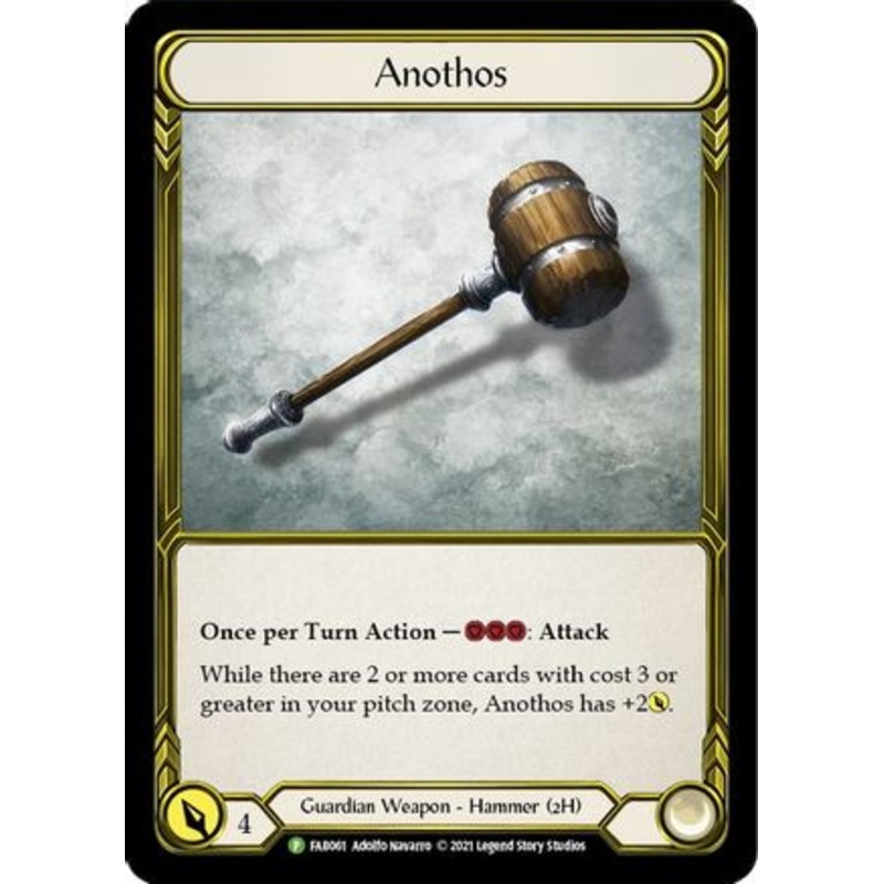 Anothos (Golden) – FAB061 (FAB061) – Flesh and Blood: Promo Cards