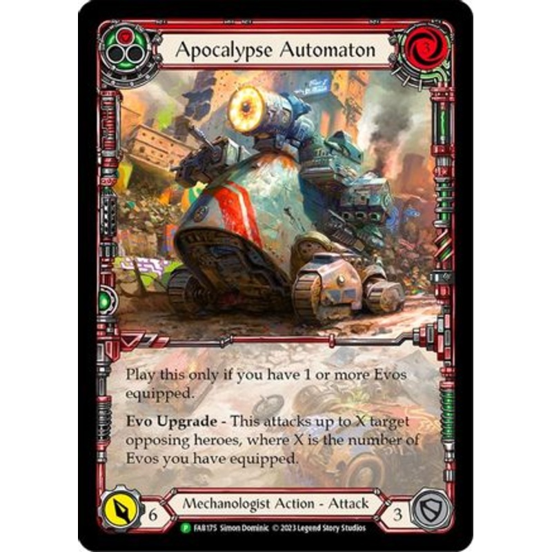 Apocalypse Automaton – FAB175 (FAB175) Cold Foil – Flesh and Blood: Promo Cards