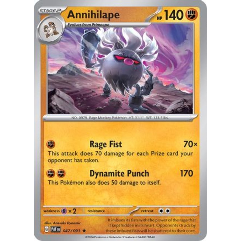 Annihilape (047/091) [Scarlet & Violet: Paldean Fates]