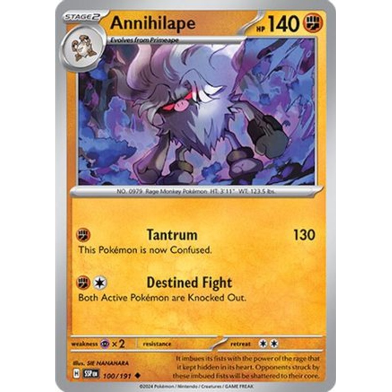 Annihilape (100/191) [Scarlet & Violet: Surging Sparks]