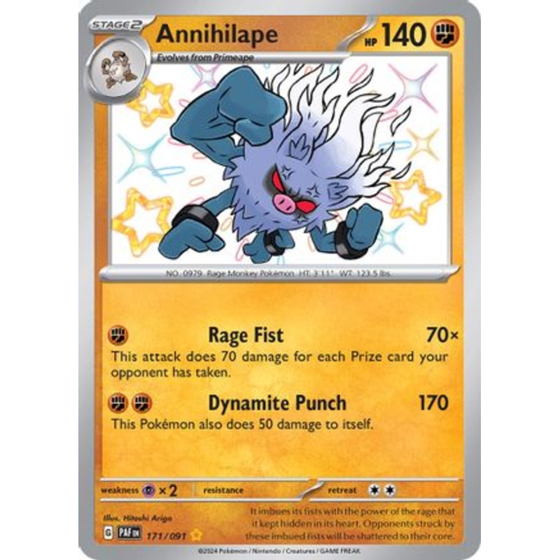 Annihilape (171/091) [Scarlet & Violet: Paldean Fates]
