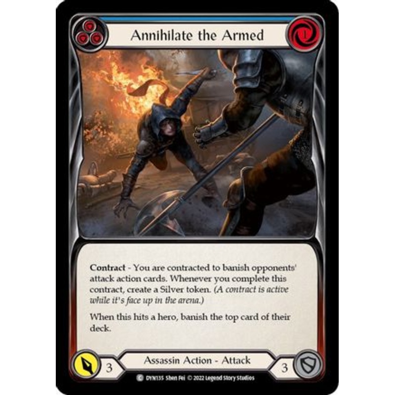 Annihilate the Armed (Blue) (DYN135) – Dynasty