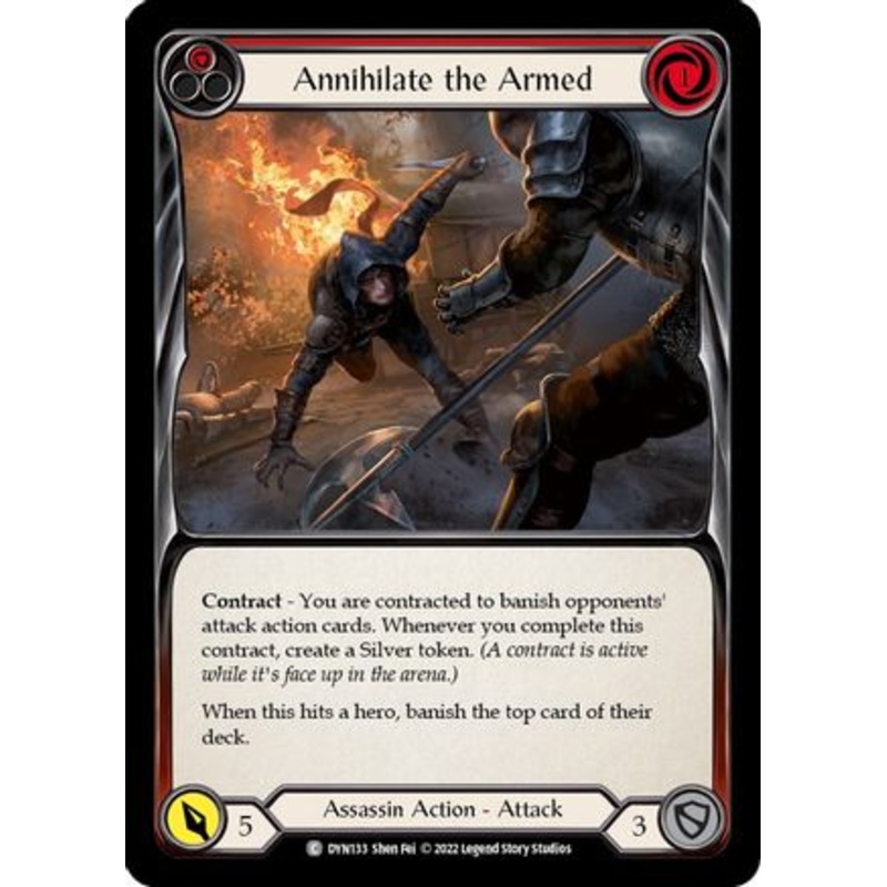 Annihilate the Armed (Red) (DYN133) – Dynasty