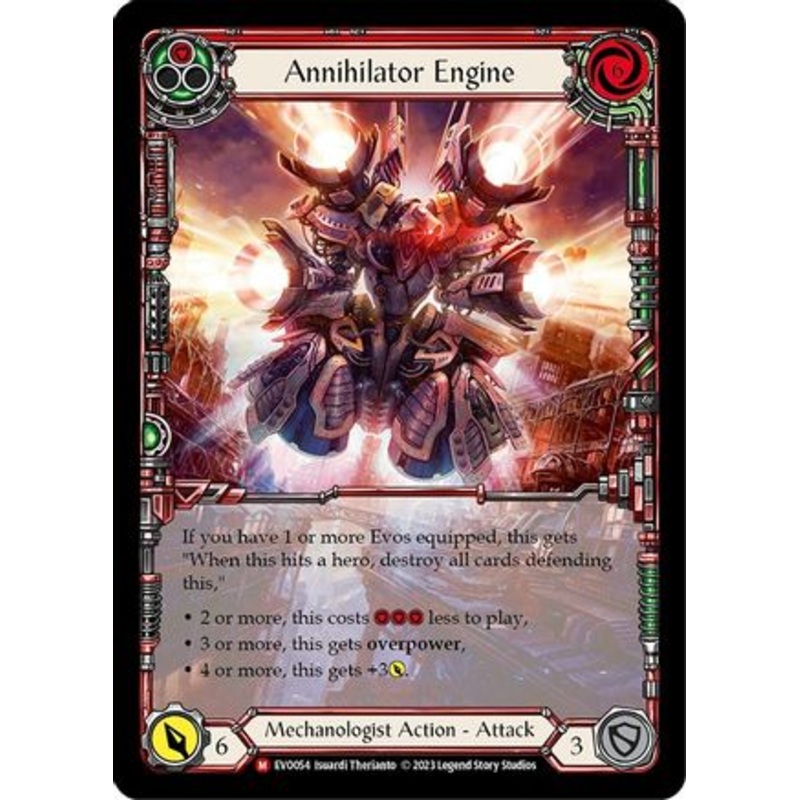 Annihilator Engine (Extended Art) (EVO054) Rainbow Foil – Bright Lights