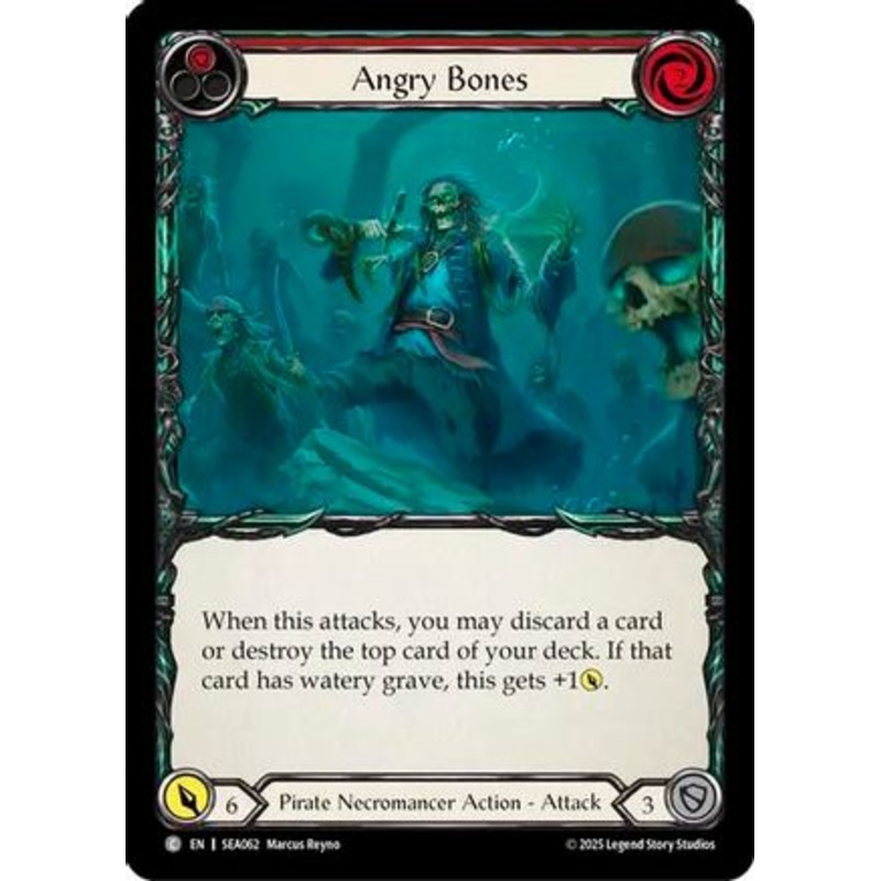 Angry Bones (Red) (SEA062) – High Seas