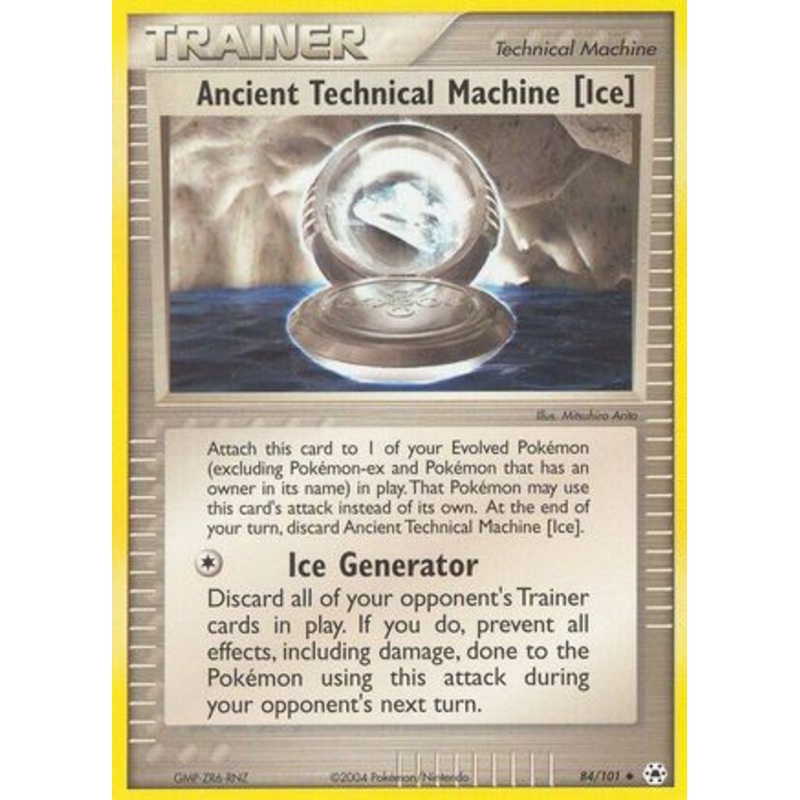 Ancient Technical Machine [Ice] (84/101) [EX: Hidden Legends]