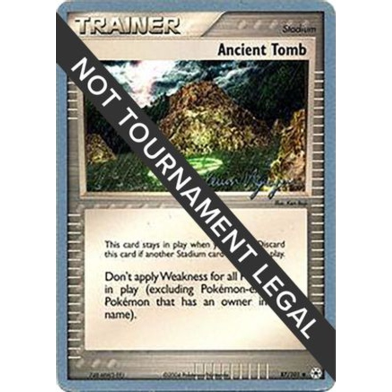 Ancient Tomb (87/101) (Team Rushdown – Kevin Nguyen) [World Championships 2004]