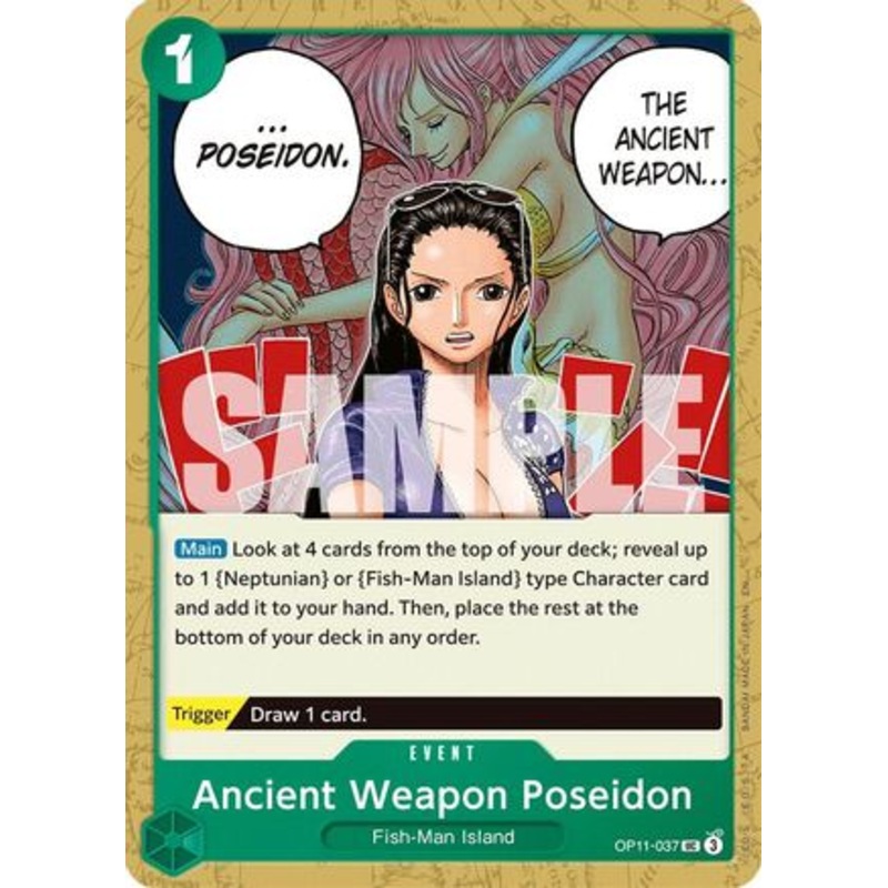 Ancient Weapon Poseidon (OP11-037)