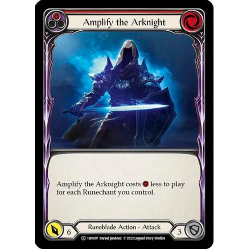 Amplify the Arknight (Red) (1HV007) – Blitz Deck: Historic Pack 1 – Viserai