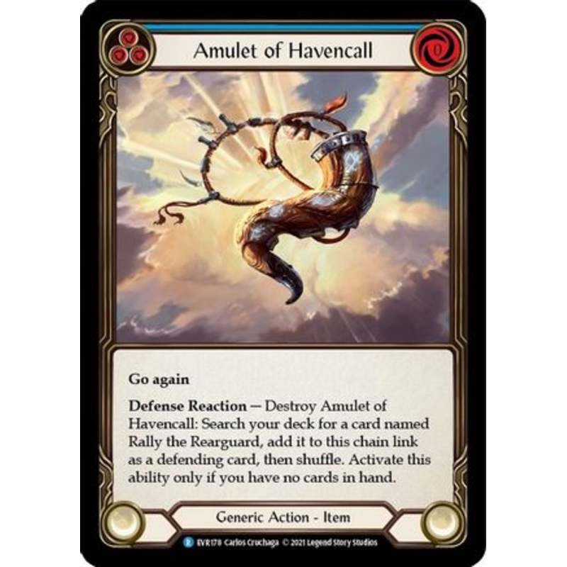 Amulet of Havencall (EVR178) 1st Edition Cold Foil – Everfest
