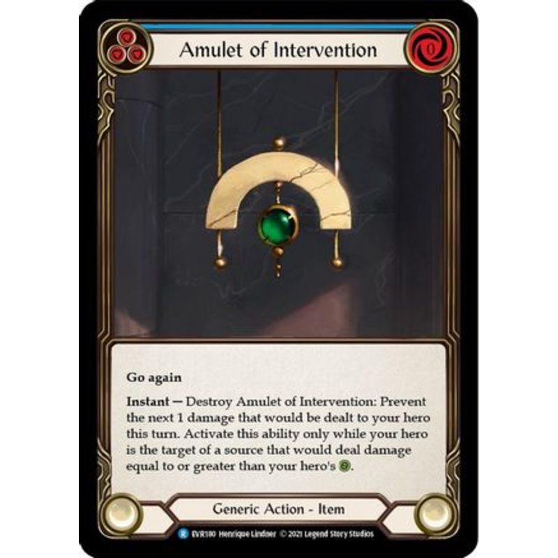 Amulet of Intervention (EVR180) 1st Edition – Everfest