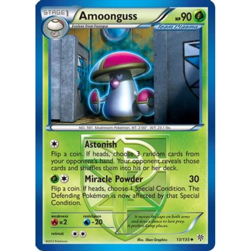 Amoonguss (13/135) [Black & White: Plasma Storm]