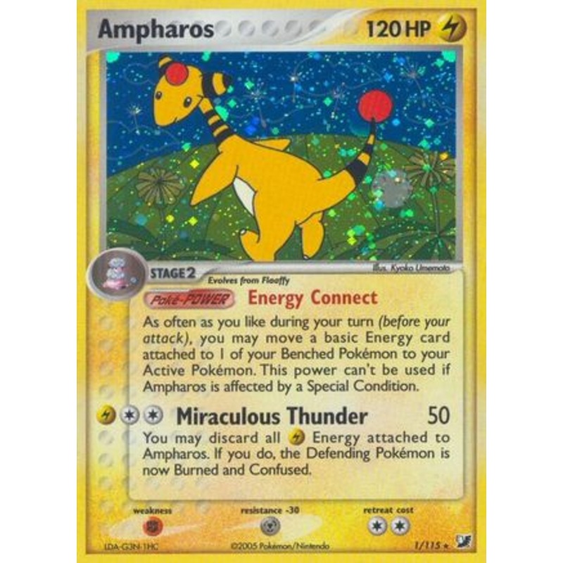 Ampharos (1/115) [EX: Unseen Forces]