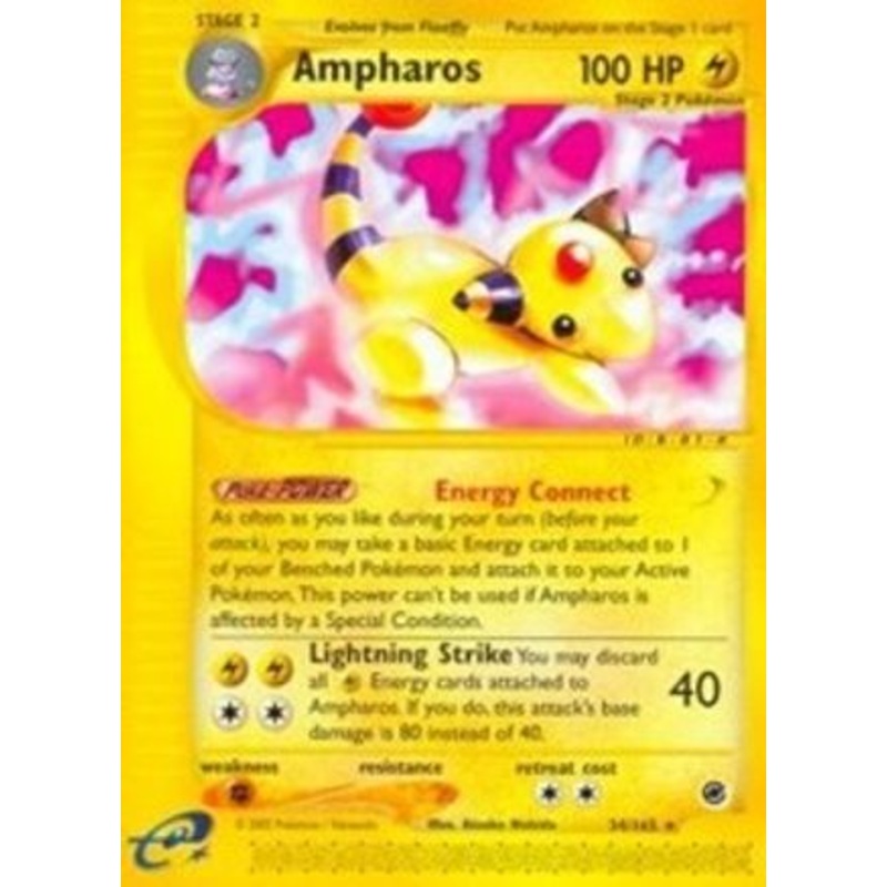 Ampharos (34/165) [Expedition: Base Set]