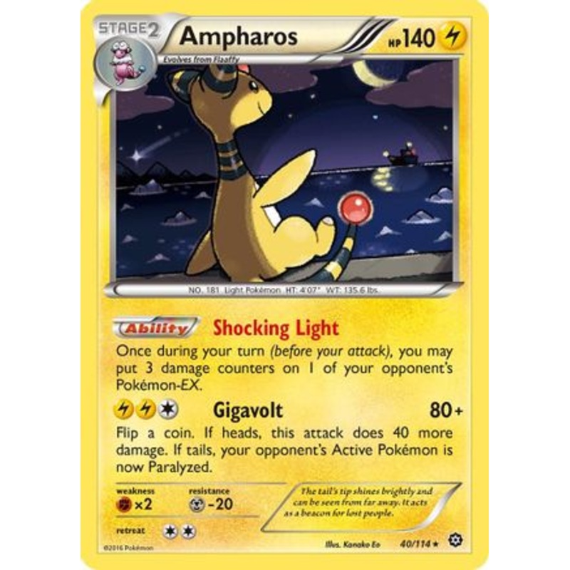 Ampharos (40/114) [XY: Steam Siege] Reverse Holofoil