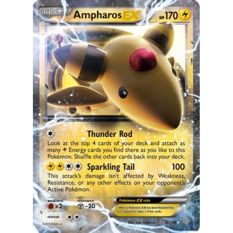 Ampharos EX (27/98) [XY: Ancient Origins]