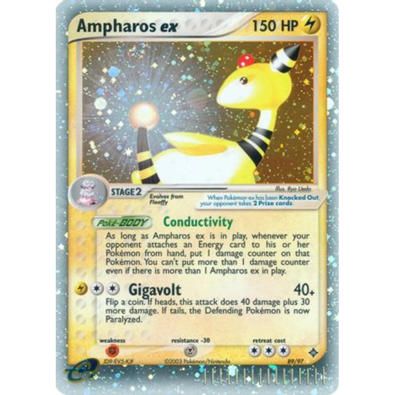 Ampharos ex (89/97) [EX: Dragon]