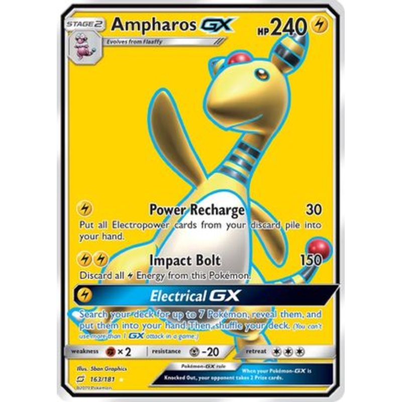 Ampharos GX (163/181) [Sun & Moon: Team Up]