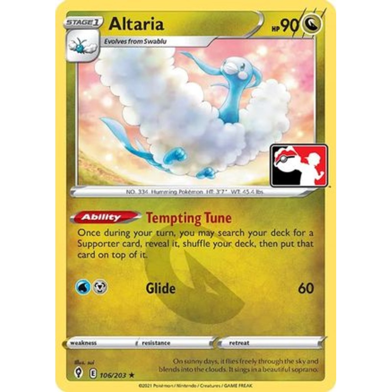 Altaria (106/203) [Prize Pack Series One]