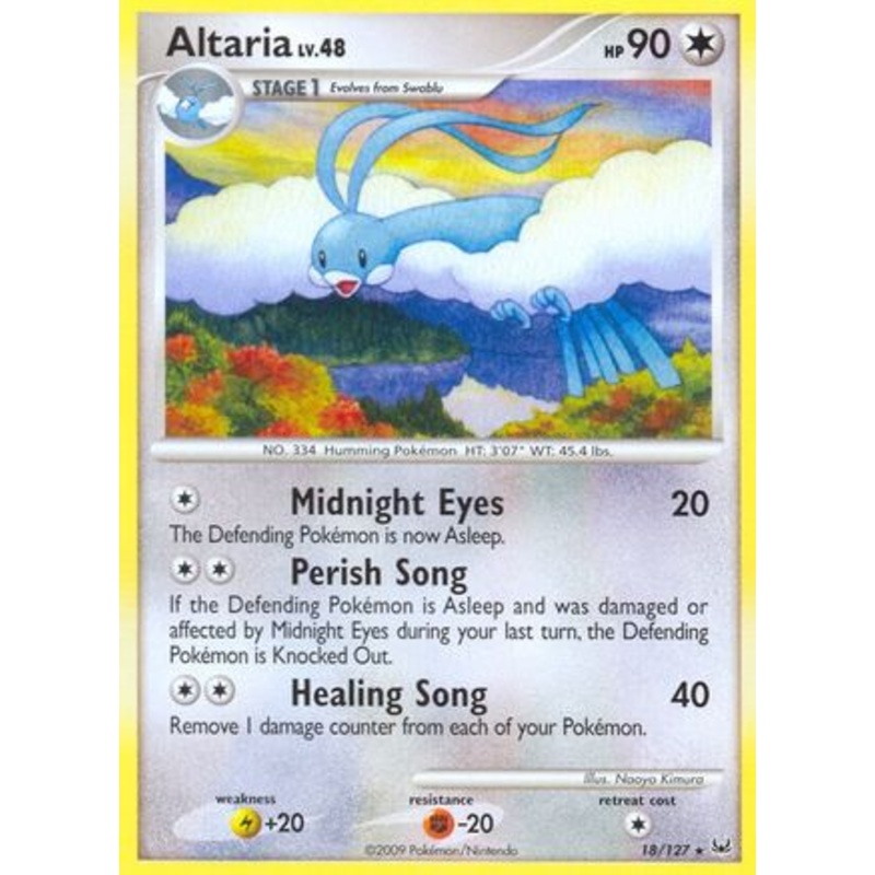 Altaria (18/127) [Platinum: Base Set] Reverse Holofoil