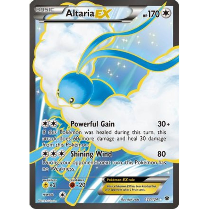 Altaria EX (123/124) [XY: Fates Collide]