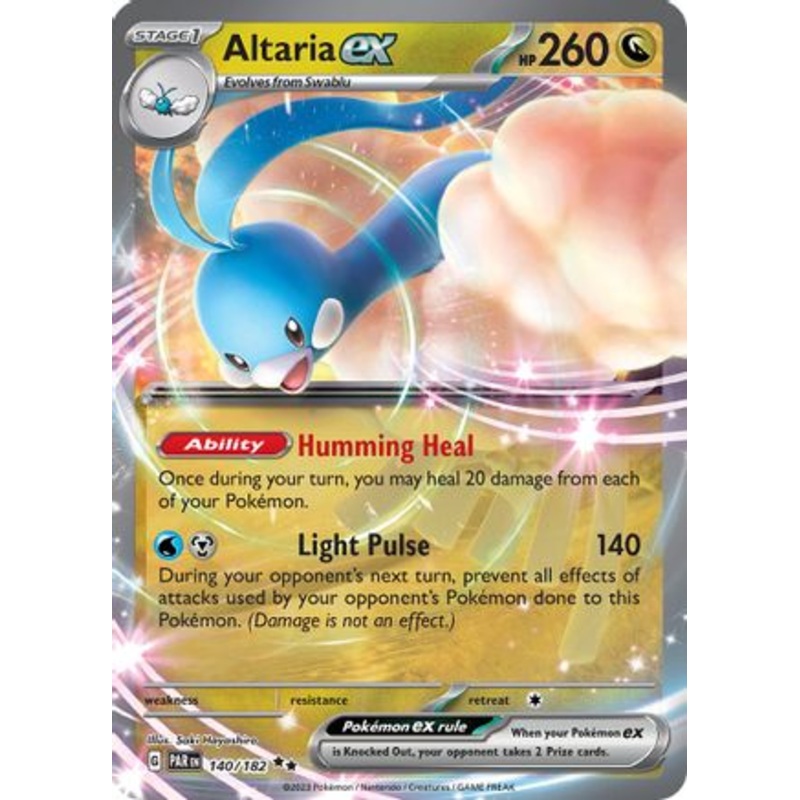 Altaria ex (140/182) [Scarlet & Violet: Paradox Rift]