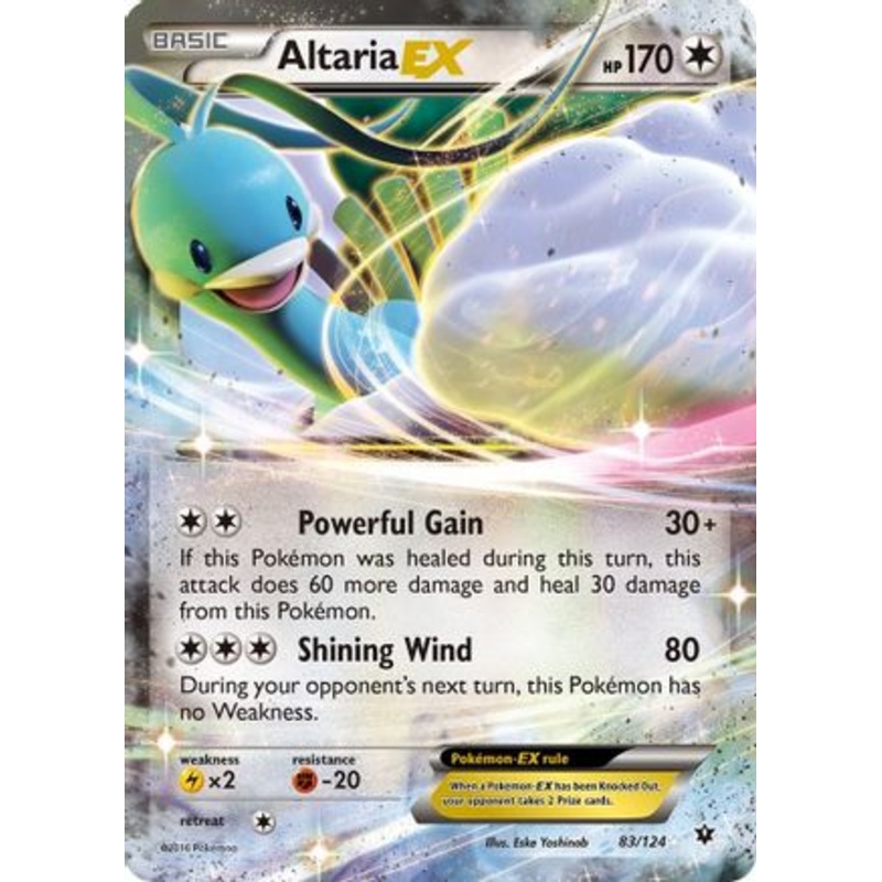 Altaria EX (83/124) [XY: Fates Collide]