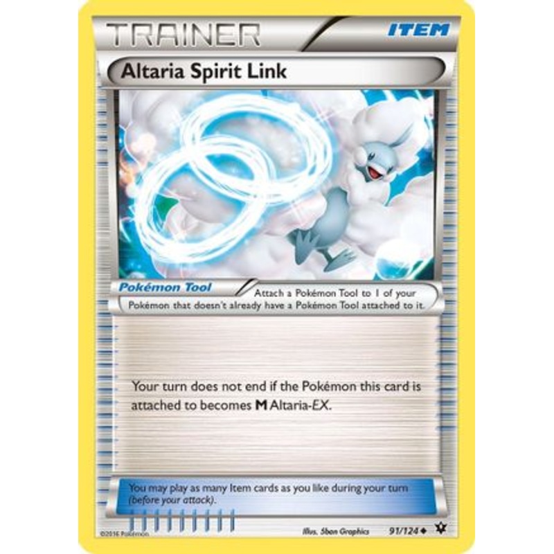 Altaria Spirit Link (91/124) [XY: Fates Collide] Reverse Holofoil