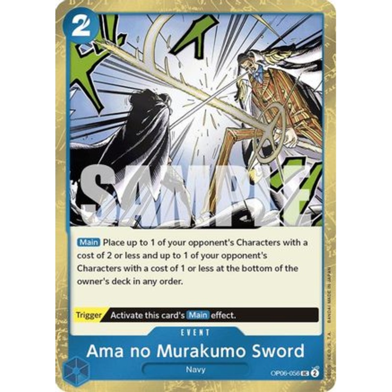 Ama no Murakumo Sword (Jolly Roger Foil) (OP06-056) Foil