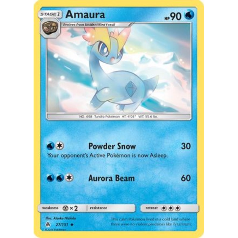 Amaura (27/131) [Sun & Moon: Forbidden Light]