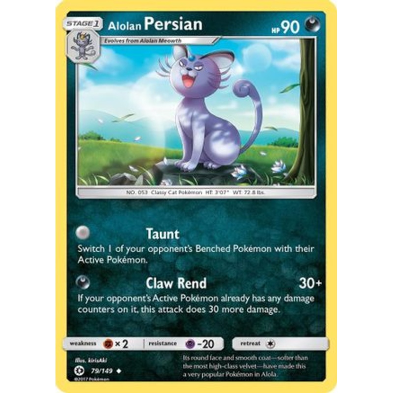 Alolan Persian (79/149) [Sun & Moon: Base Set] Reverse Holofoil