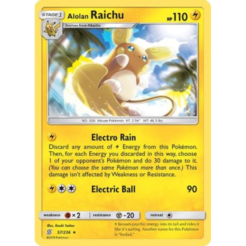 Alolan Raichu (57/236) [Sun & Moon: Unified Minds]