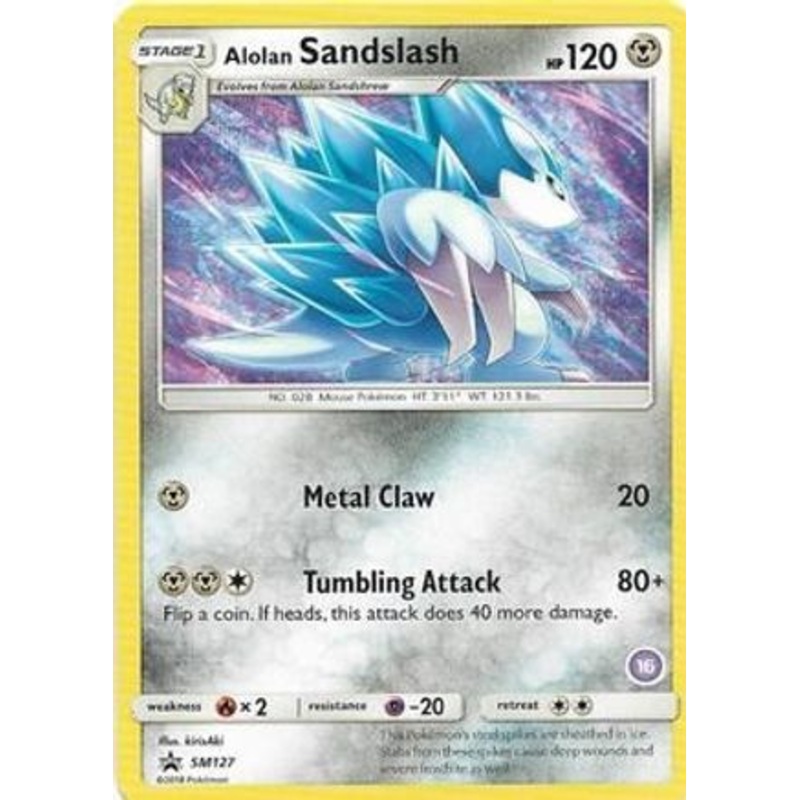 Alolan Sandslash (SM127) (Deck Exclusive #16) [Sun & Moon: Trainer Kit – Alolan Sandslash]