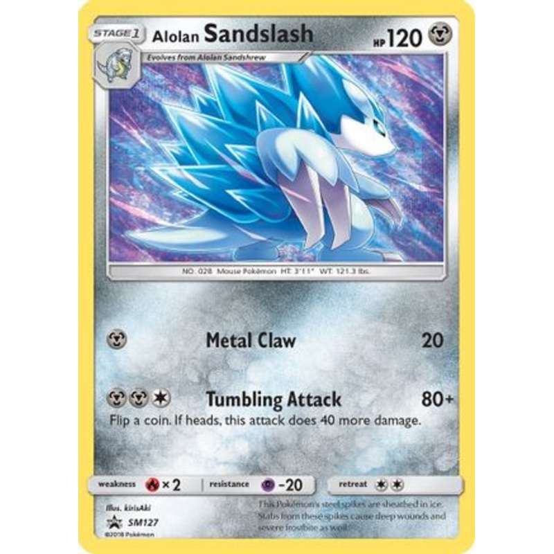 Alolan Sandslash (SM127) [Sun & Moon: Black Star Promos]