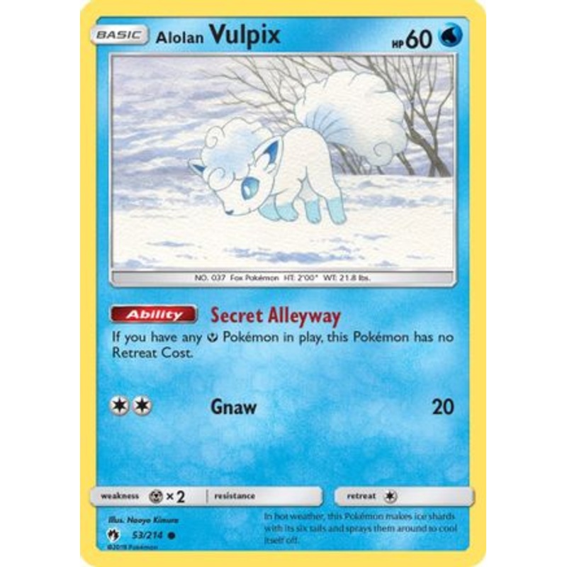 Alolan Vulpix (53/214) [Sun & Moon: Lost Thunder]
