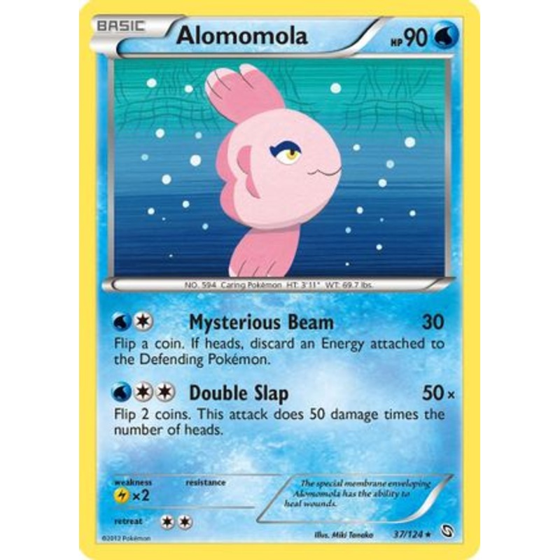 Alomomola (37/124) [Black & White: Dragons Exalted] Reverse Holofoil