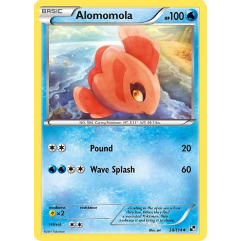 Alomomola (38/114) [Black & White: Base Set]