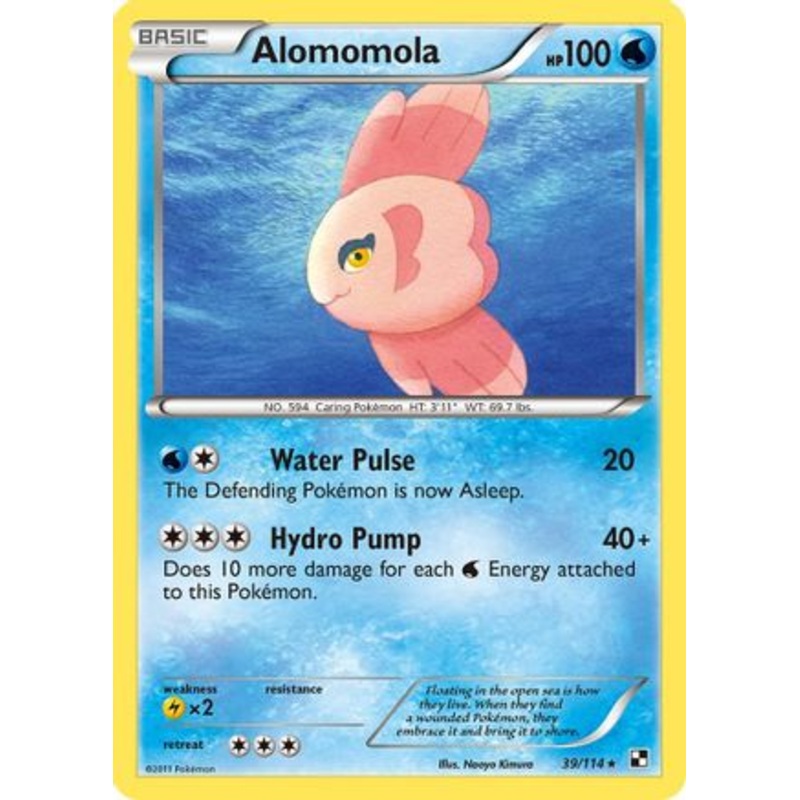 Alomomola (39/114) [Black & White: Base Set]