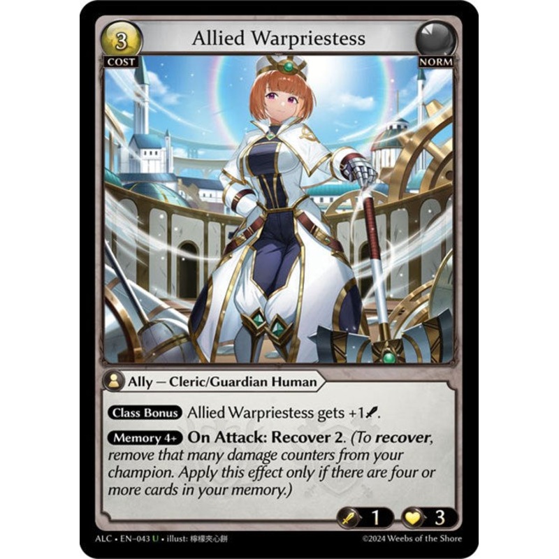 Allied Warpriestess (43) [Alchemical Revolution]