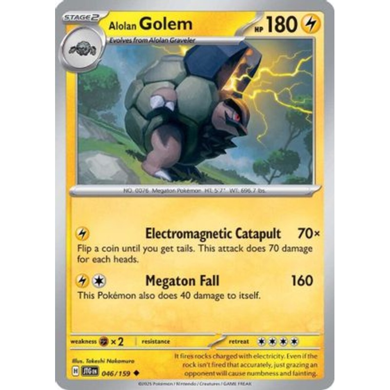 Alolan Golem (46)   – SV09 Journey Together