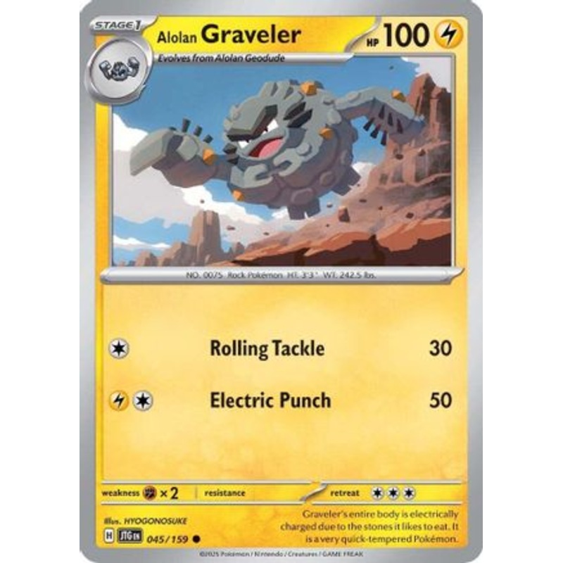 Alolan Graveler (45)   – SV09 Journey Together
