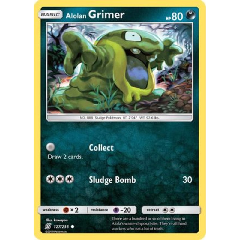 Alolan Grimer (127/236) [Sun & Moon: Unified Minds] Reverse Holofoil