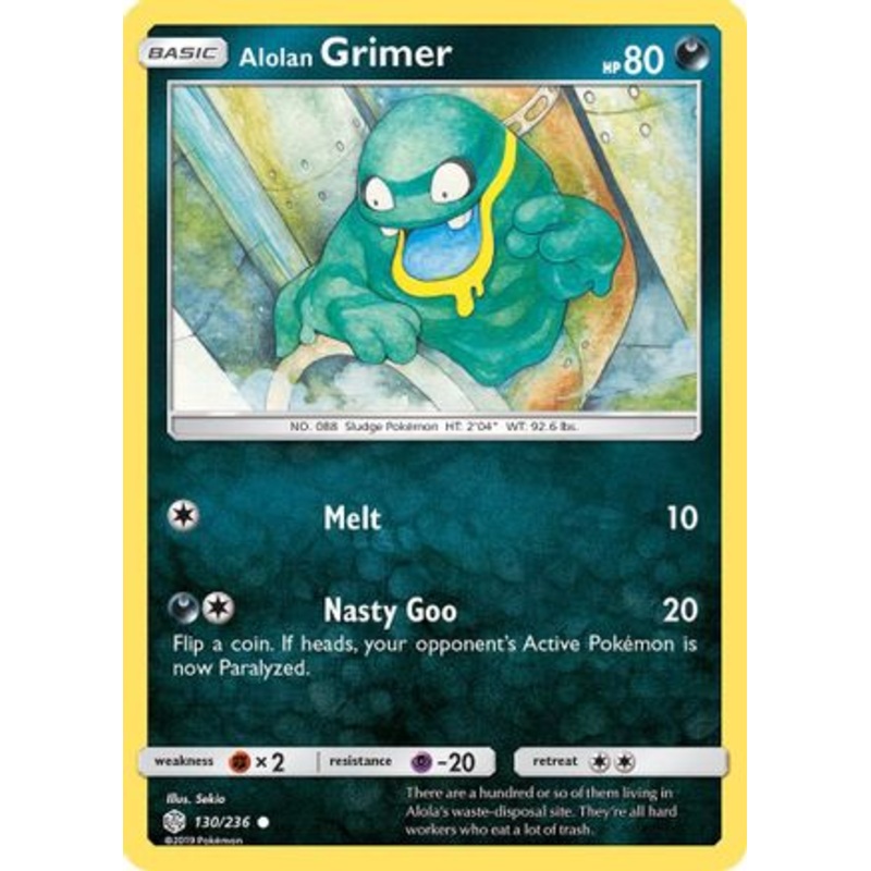 Alolan Grimer (130/236) [Sun & Moon: Cosmic Eclipse]