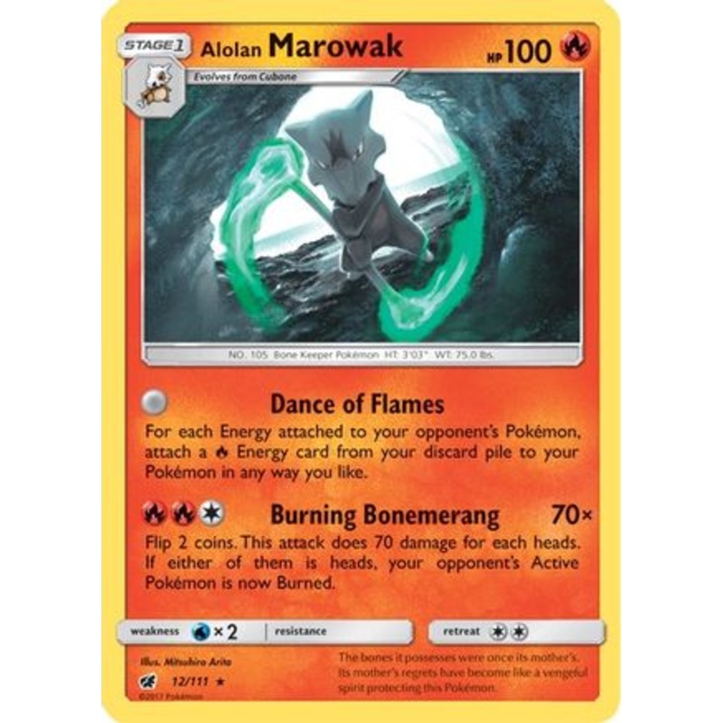 Alolan Marowak (12/111) [Sun & Moon: Crimson Invasion]