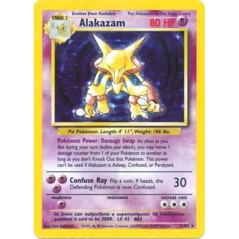 Alakazam (1/102) [Base Set Unlimited]