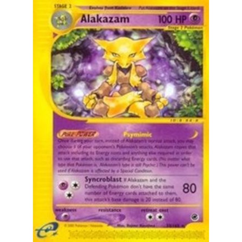 Alakazam (33/165) [Expedition: Base Set]
