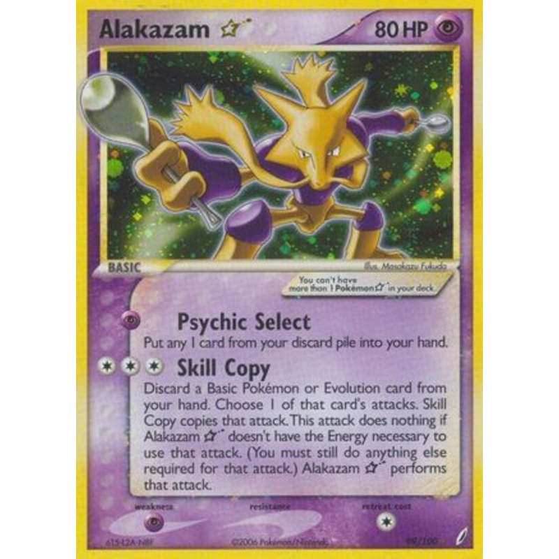 Alakazam Star (99/100) [EX: Crystal Guardians]